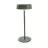 Eglo Lampada Da Tavolo Simeri Solar Acciaio Verde 3W 250lm - 830-860 Regolabile Bianca | IP44 - Dimmerabile al tocco - USB-C