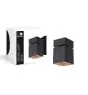 D'Lite Luce da soffitto Kubo Nero Inclinabile e Ruotabile | IP20 - Adatto per 1x GU10